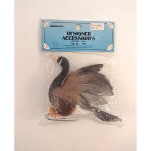 Vtg Mangelsens Designer 4" Goose Craft Supply Floral Arrangement Design Geese